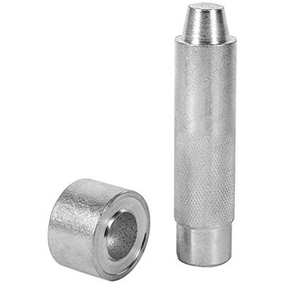 Walfront Ferramenta de ilhós de 20 mm, ferramenta de ilhós perfurador oco para artesanato de couro, roupa de tecido cortina ilhoses (2000 # 20 mm) Walfront Ferramenta de ilhós de 20 mm, ferramenta de ilhós perfurador oco para artesanato de couro, roupa de tecido cortina ilhoses (2000 # 20 mm)
