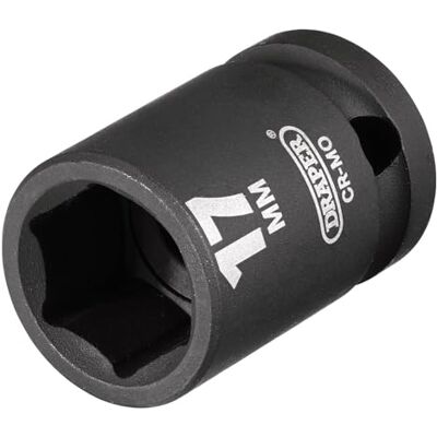 Draper Expert 28496 Impact Socket - 17mm, Hi-Torq, 1/2" Draper Expert 28496 Impact Socket - 17mm, Hi-Torq, 1/2"