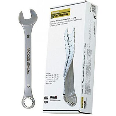 Proxxon - Slimline - 6-32 mm - 21 peças - Conjunto de chaves Proxxon - Slimline - 6-32 mm - 21 peças - Conjunto de chaves
