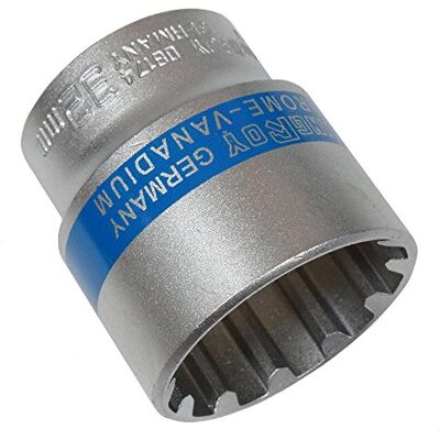 AERZETIX Chave de copo poligonal 12 faces 32 mm quadrada 1/2 CrV C2196 AERZETIX Chave de copo poligonal 12 faces 32 mm quadrada 1/2 CrV C2196