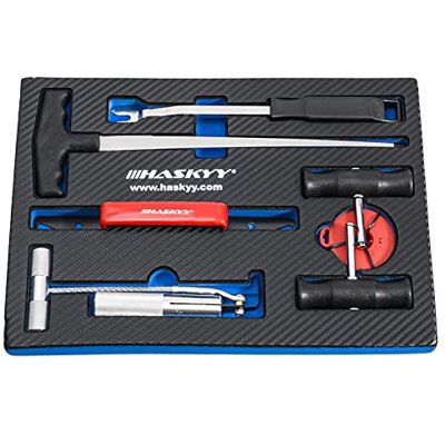 HASKYY 7 Pc Vidro Auto expansão FCC conjunto para-brisas ferramenta indispensável para Auto HASKYY 7 Pc Vidro Auto expansão FCC conjunto para-brisas ferramenta indispensável para Auto