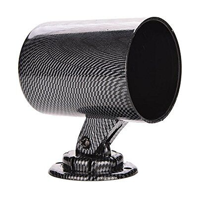 Mintice 2 polegadas 52 mm universal único furo Gauge Pod suporte de calibre suporte de Auto Gauge Bracket placa instrumento plano fibra de carbono Mintice 2 polegadas 52 mm universal único furo Gauge Pod suporte de calibre suporte de Auto Gauge Bracket placa instrumento plano fibra de carbono