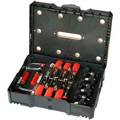BESSEY Systainer Conjunto de abraçadeiras de alavanca, cor preta BESSEY Systainer Conjunto de abraçadeiras de alavanca, cor preta