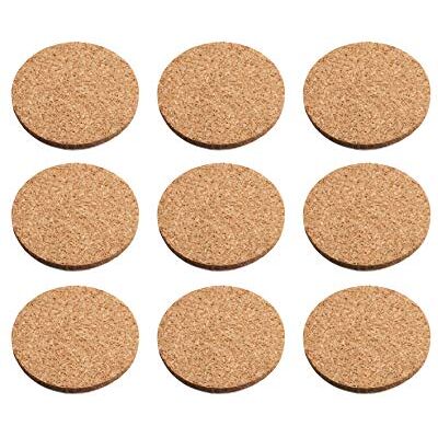 Metafranc Cortiça almofadas de diâmetro 40 mm, auto-adesivo, 4 unidades, natural para móveis, para superfícies lisas/para móveis (redonda/parada para porta de 3 mm cortiça Metafranc Cortiça almofadas de diâmetro 40 mm, auto-adesivo, 4 unidades, natural para móveis, para superfícies lisas/para móveis (redonda/parada para porta de 3 mm cortiça