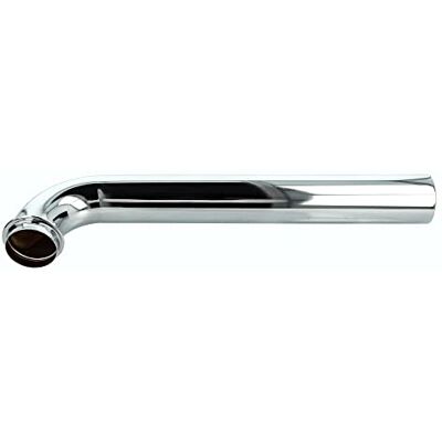tecuro parede tubo aço cromado com curva de 90 ° x 300 mm comprimento para sifão tecuro parede tubo aço cromado com curva de 90 ° x 300 mm comprimento para sifão