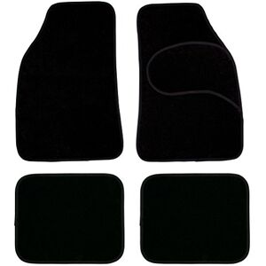 S SUMEX Sumex Tapete e carpete 485X650 mm/395X325 mm, Preto, 4 Peças S SUMEX Sumex Tapete e carpete 485X650 mm/395X325 mm, Preto, 4 Peças