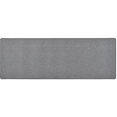 vidaXL Tapete de corredor cinzento-escuro 80 x 250 cm vidaXL Tapete de corredor cinzento-escuro 80 x 250 cm