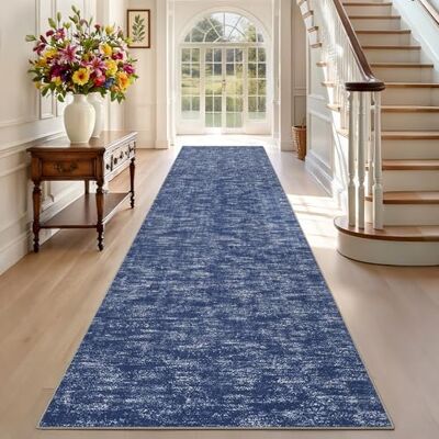 TEHWDAIYOU Tapetes de corredor compridos 80 x 500 cm tapete corredor antiderrapante tapetes de área lavável tapete corredor tapete cozinha lavável tapete entrada azul TEHWDAIYOU Tapetes de corredor compridos 80 x 500 cm tapete corredor antiderrapante tapetes de área lavável tapete corredor tapete cozinha lavável tapete entrada azul