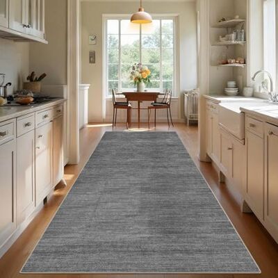 TEHWDAIYOU Tapete de corredor e cozinha lavável antiderrapante tapete corredor tapete longo tapete para corredores felpudo entrada lavandaria 50 x 160 cm tapete por metros tapete cozinha cinzento TEHWDAIYOU Tapete de corredor e cozinha lavável antiderrapante tapete corredor tapete longo tapete para corredores felpudo entrada lavandaria 50 x 160 cm tapete por metros tapete cozinha cinzento