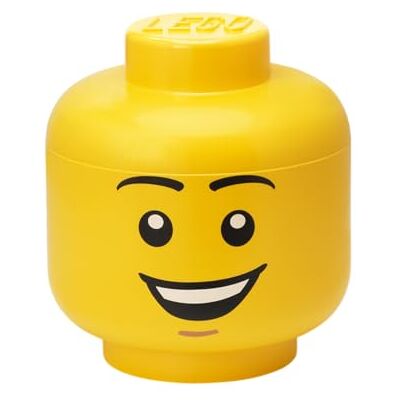 LEGO - Storage Head - L - Amarelo - Storage head LEGO - Storage Head - L - Amarelo - Storage head