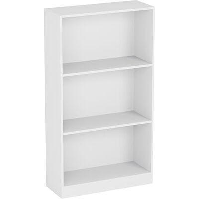 Estante para livros Vida Designs Cambridge - Moderna, Branca, 3 Camadas Estante para livros Vida Designs Cambridge - Moderna, Branca, 3 Camadas