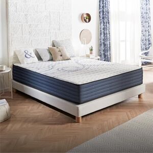 Naturalex Colchão Viscoelástico 150x190 cm Altura 30 cm PerfectDream Espuma Ultra Respirável MemoFeel V30 + Blue Látex Firme Máximo Conforto Hipoalergénico Reversível Naturalex Colchão Viscoelástico 150x190 cm Altura 30 cm PerfectDream Espuma Ultra Respirável MemoFeel V30 + Blue Látex Firme Máximo Conforto Hipoalergénico Reversível