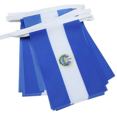 Az Flag - Bandeiras de El Salvador - 6 m - 20 bandeiras - Bandeira Az Flag - Bandeiras de El Salvador - 6 m - 20 bandeiras - Bandeira