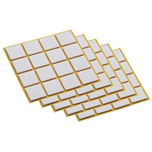 MEISTER - Maestro feltrini autoadesivi - Branco - Felt pads MEISTER - Maestro feltrini autoadesivi - Branco - Felt pads