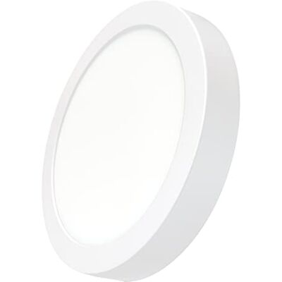 LED ATOMANT Plafon LED redondo de superfície 220mm, 20W, cor branco neutro (4500K), 1800 lúmenes, driver incluído LED ATOMANT Plafon LED redondo de superfície 220mm, 20W, cor branco neutro (4500K), 1800 lúmenes, driver incluído