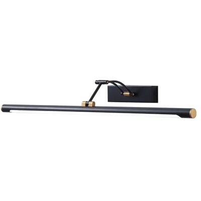 Miratic Lâmpada de Parede Preta IP44 Aplique de Espelho de Casa de Banho Luz de Espelho de Casa de Banho com Design Moderno e Elegante para Decoração de Interiores e Exteriores (40cm/7W/770lm) Miratic Lâmpada de Parede Preta IP44 Aplique de Espelho de Casa de Banho Luz de Espelho de Casa de Banho com Design Moderno e Elegante para Decoração de Interiores e Exteriores (40cm/7W/770lm)