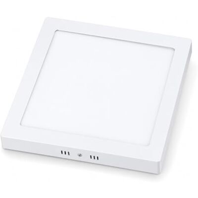 ONSSI ® Candeeiro de teto LED 24 W quadrado 300x300 mm, Branco frio (CCT Mudança em Branco-Neutro-Cálido) Painel LED Superfície Lâmpada de teto ONSSI ® Candeeiro de teto LED 24 W quadrado 300x300 mm, Branco frio (CCT Mudança em Branco-Neutro-Cálido) Painel LED Superfície Lâmpada de teto