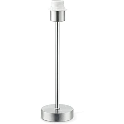 home sweet home collection Home Sweet Home Base de candeeiro de mesa moderno individual para abajur candeeiro 10/10/36,5 cm aço escovado pé de candeeiro de mesa de metal E27 abajur máx. 35cm home sweet home collection Home Sweet Home Base de candeeiro de mesa moderno individual para abajur candeeiro 10/10/36,5 cm aço escovado pé de candeeiro de mesa de metal E27 abajur máx. 35cm