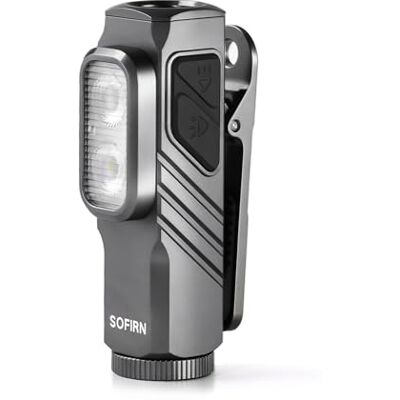 Sofirn ST10 Lanterna LED Recarregável, 1000LM Foco/500LM Inundação/660NM Luz Vermelha, Duplo Ímã, Typ-C, Clip, IPX6, Lanternas LED de Alta Potência para Casa, Passeio com Cachorro, Pesca, Emergências Sofirn ST10 Lanterna LED Recarregável, 1000LM Foco/500LM Inundação/660NM Luz Vermelha, Duplo Ímã, Typ-C, Clip, IPX6, Lanternas LED de Alta Potência para Casa, Passeio com Cachorro, Pesca, Emergências