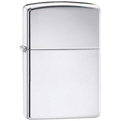 Zippo High Polish Chrome Isqueiro Zippo High Polish Chrome Isqueiro