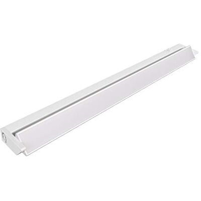 ledscom.de Candeeiro LED sob armário LIWO, orientável, 58cm, 9,8 W, 1080lm, branco sem cabo de rede ledscom.de Candeeiro LED sob armário LIWO, orientável, 58cm, 9,8 W, 1080lm, branco sem cabo de rede