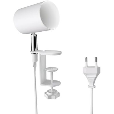 ledscom.de Candeeiro de pinça WAIKA, interruptor, branco mate, 1 x GU10 máx. 15W ledscom.de Candeeiro de pinça WAIKA, interruptor, branco mate, 1 x GU10 máx. 15W