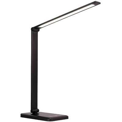 DIWUJI Candeeiro de secretária LED, Candeeiros de mesa USB recarregáveis com temporizador, Dobrável com 5 modos e 5 níveis de brilho, Candeeiro de escritório com controlo tátil e proteção ocular para estudo DIWUJI Candeeiro de secretária LED, Candeeiros de mesa USB recarregáveis com temporizador, Dobrável com 5 modos e 5 níveis de brilho, Candeeiro de escritório com controlo tátil e proteção ocular para estudo