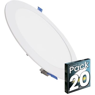 Atomant SL - Lâmpada LED Circular 20W 1800LM Branca Neutra - 205mm - Economia de energia 60% Atomant SL - Lâmpada LED Circular 20W 1800LM Branca Neutra - 205mm - Economia de energia 60%