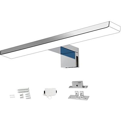 kalb Material für Möbel kalb de bezerros Aurinko LED luz de casa de banho candeeiro de espelho candeeiro de espelho cromado 230 V, 300 mm branco neutro kalb Material für Möbel kalb de bezerros Aurinko LED luz de casa de banho candeeiro de espelho candeeiro de espelho cromado 230 V, 300 mm branco neutro