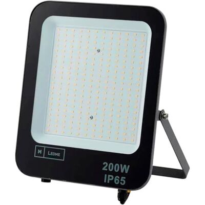 M Ledme Foco projetor LED Napoli 200W, 24.000 lúmenes, IP65 Regulável, Cor da luz neutra (4500k), Iluminação exterior, Para uso em jardim, pátios, estacionamentos, hotéis, naves, etc. M Ledme Foco projetor LED Napoli 200W, 24.000 lúmenes, IP65 Regulável, Cor da luz neutra (4500k), Iluminação exterior, Para uso em jardim, pátios, estacionamentos, hotéis, naves, etc.