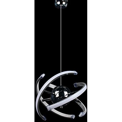 ELINKUME Candeeiro de Suspensão LED Moderno, Ajustável Esférico para Sala de Jantar, Candelabro 26W, Candeeiros de Teto Cromados para Sala de Estar DIY, Luz Natural, Acessórios de Iluminação Suspensos ELINKUME Candeeiro de Suspensão LED Moderno, Ajustável Esférico para Sala de Jantar, Candelabro 26W, Candeeiros de Teto Cromados para Sala de Estar DIY, Luz Natural, Acessórios de Iluminação Suspensos