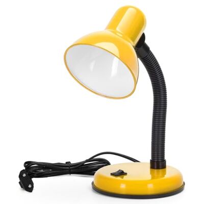 Aigostar Candeeiro de Secretária Retro, Candeeiro LED de Secretária sem Lâmpada, Candeeiro de Mesa Compatível com Lâmpadas LED Modelo E27, Máx 240V, Candeeiro de Leitura para Ler, Trabalhar, Estudar Aigostar Candeeiro de Secretária Retro, Candeeiro LED de Secretária sem Lâmpada, Candeeiro de Mesa Compatível com Lâmpadas LED Modelo E27, Máx 240V, Candeeiro de Leitura para Ler, Trabalhar, Estudar