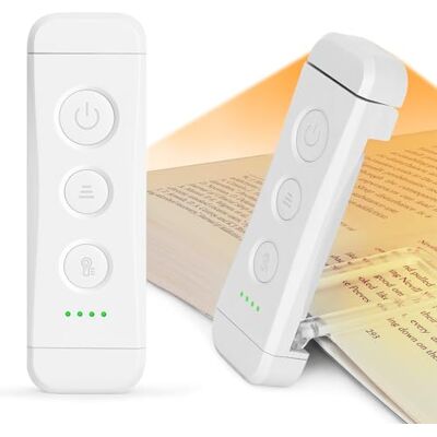 Glocusent Luz de Leitura Recarregável USB, Lâmpada de Leitura LED com Pinças, 3 Cores Âmbar & 5 Brilhos Reguláveis, Compacta e de Longa Duração, Presente para os Amantes do Livro Lampara de Lectura LED con Pinzas, Compacta y de Larga Duración 80 Horas, Glocusent Luz de Leitura Recarregável USB, Lâmpada de Leitura LED com Pinças, 3 Cores Âmbar & 5 Brilhos Reguláveis, Compacta e de Longa Duração, Presente para os Amantes do Livro Lampara de Lectura LED con Pinzas, Compacta y de Larga Duración 80 Horas,