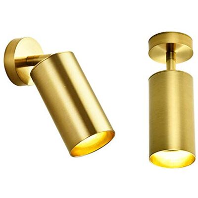 Hobaca GU10 Moderno ouro LED holofotes para teto Downlight montados em superfície candeeiro de teto casa de banho quarto iluminação de aplique de parede mirro luz de imagem sala luz de foco de ecrã Hobaca GU10 Moderno ouro LED holofotes para teto Downlight montados em superfície candeeiro de teto casa de banho quarto iluminação de aplique de parede mirro luz de imagem sala luz de foco de ecrã