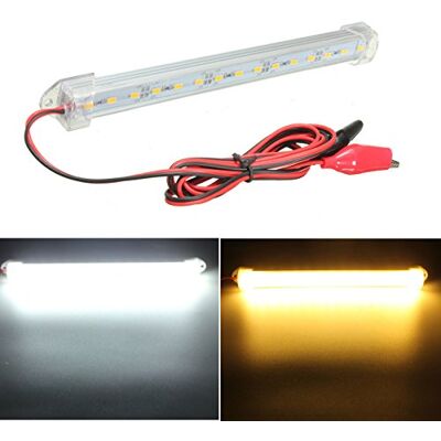 Alamor 12 V 20 cm 15 LED SMD 5630 Led tira luz tubo rígido barra fria branco quente amarelo frio branco Alamor 12 V 20 cm 15 LED SMD 5630 Led tira luz tubo rígido barra fria branco quente amarelo frio branco