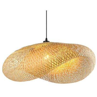 Schindora Boho Candeeiros de Teto Pendentes, Chapéu de Criatividade E27 Candeeiro de Teto de Palha Luz Retro Candeeiro de Vime Tecido Candeeiro Pendente Para Sala de Jantar Sala de Chá Sala de Estar Schindora Boho Candeeiros de Teto Pendentes, Chapéu de Criatividade E27 Candeeiro de Teto de Palha Luz Retro Candeeiro de Vime Tecido Candeeiro Pendente Para Sala de Jantar Sala de Chá Sala de Estar