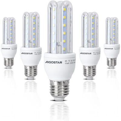 Aigostar - T33u - 6400K - E27 - Lâmpada Aigostar - T33u - 6400K - E27 - Lâmpada