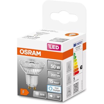 Osram - LED Star PAR16 - 36° - GU10 - Lâmpada LED Osram - LED Star PAR16 - 36° - GU10 - Lâmpada LED