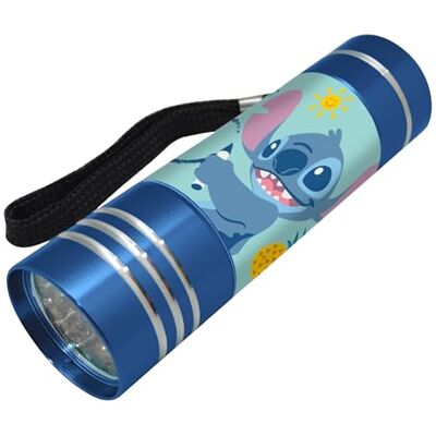 Disney Stitch Mini Lanterna, Design Stitch e Angel Lanterna, 9 LED, Inclui Correia de Pulso, Presente para Crianças Azul Disney Stitch Mini Lanterna, Design Stitch e Angel Lanterna, 9 LED, Inclui Correia de Pulso, Presente para Crianças Azul