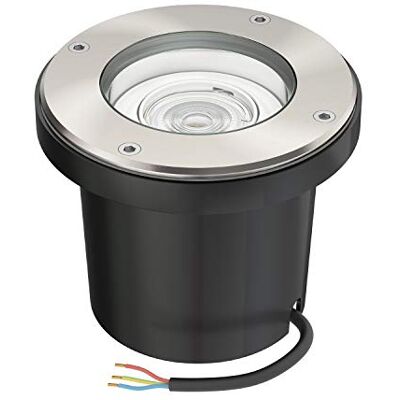 ledscom.de Candeeiro embutido de chão BOFU para exteriores giratório redondo de aço inoxidável IP67 150 mm Ø incl. Lâmpada LED (branco quente, 5,4 W, 510 lm, 45 °) ledscom.de Candeeiro embutido de chão BOFU para exteriores giratório redondo de aço inoxidável IP67 150 mm Ø incl. Lâmpada LED (branco quente, 5,4 W, 510 lm, 45 °)