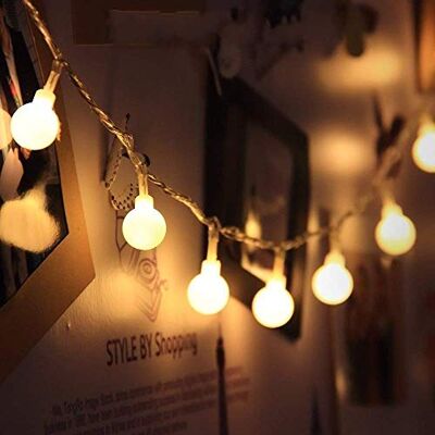 JZK 5 metros grinalda luzes led corrente de luzes brancas quente com 50 lâmpadas led para decoração interior jardins casas casamento festa de Natal JZK 5 metros grinalda luzes led corrente de luzes brancas quente com 50 lâmpadas led para decoração interior jardins casas casamento festa de Natal