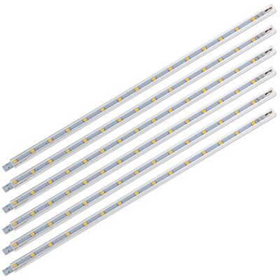 SEBSON LED baixo móvel 30 cm tiras de luz com tomada e interruptor 12 V SEBSON LED baixo móvel 30 cm tiras de luz com tomada e interruptor 12 V