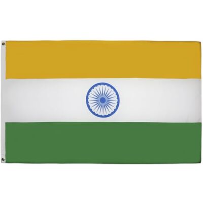 AZ FLAG - Bandeira da Índia 150x90cm - Poliéster - Flag AZ FLAG - Bandeira da Índia 150x90cm - Poliéster - Flag