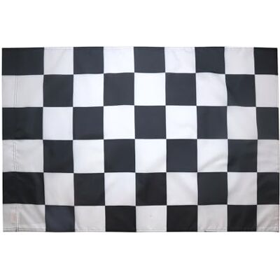 AZ FLAG Bandeira de corrida xadrez preto e branco 90 x 60 cm capa AZ FLAG Bandeira de corrida xadrez preto e branco 90 x 60 cm capa