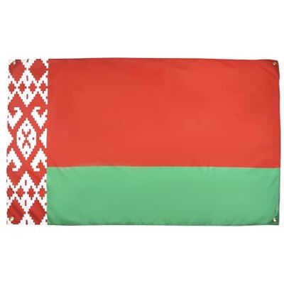 AZ FLAG Bandeira da Bielorrússia 150 x 90 cm com 4 ilhós, pavilhão bielorrusso para varanda ou parede AZ FLAG Bandeira da Bielorrússia 150 x 90 cm com 4 ilhós, pavilhão bielorrusso para varanda ou parede