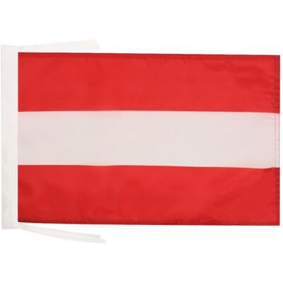 AZ FLAG BANDEIRA da ÁUSTRIA 45x30cm BANDEIRINHA AUSTRÍACA 30 x 45 cm cordéis AZ FLAG BANDEIRA da ÁUSTRIA 45x30cm BANDEIRINHA AUSTRÍACA 30 x 45 cm cordéis