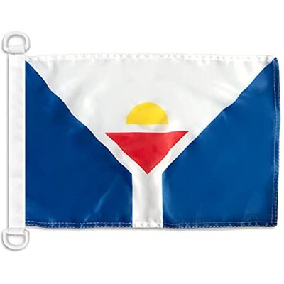 AZ FLAG - Saint-Martin Nautical Flag 45x30cm - Flag AZ FLAG - Saint-Martin Nautical Flag 45x30cm - Flag