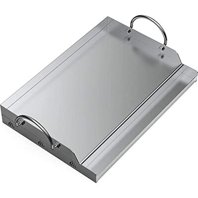 onlyfire Grelha retangular de aço inoxidável para a maioria das grelhas a gás e grelhas a carvão (58,4 x 40,6 cm) onlyfire Grelha retangular de aço inoxidável para a maioria das grelhas a gás e grelhas a carvão (58,4 x 40,6 cm)