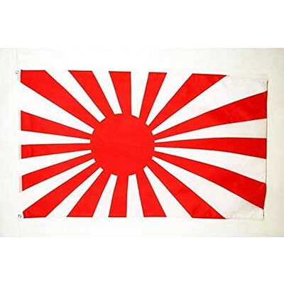AZ FLAG Bandeira Japão Guerra Mundial 90x60 cm Bandeira Japonesa Imperial 100% Poliéster com ilhós de metal integrados 50g Cores Vivas e Resistente à Descoloração AZ FLAG Bandeira Japão Guerra Mundial 90x60 cm Bandeira Japonesa Imperial 100% Poliéster com ilhós de metal integrados 50g Cores Vivas e Resistente à Descoloração