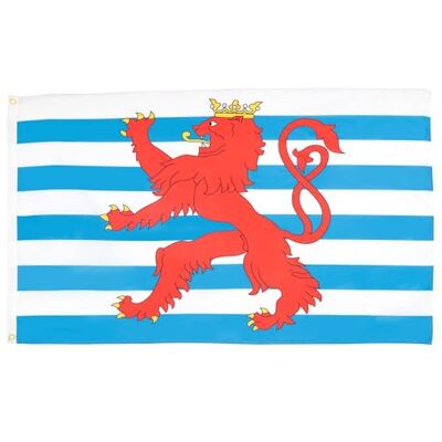 AZ FLAG Lote de 2 bandeiras do Luxemburgo com leão, 90 x 60 cm, bandeira do Luxemburgo 100% poliéster com ilhós metálicos integrados AZ FLAG Lote de 2 bandeiras do Luxemburgo com leão, 90 x 60 cm, bandeira do Luxemburgo 100% poliéster com ilhós metálicos integrados